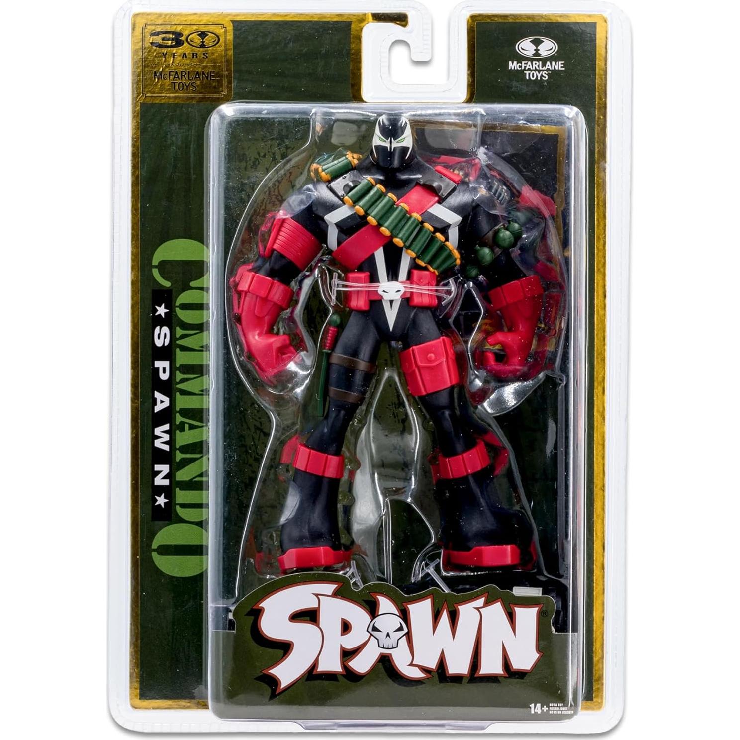Figura Commando Spawn McFarlane 30 Aniversario 30 cm