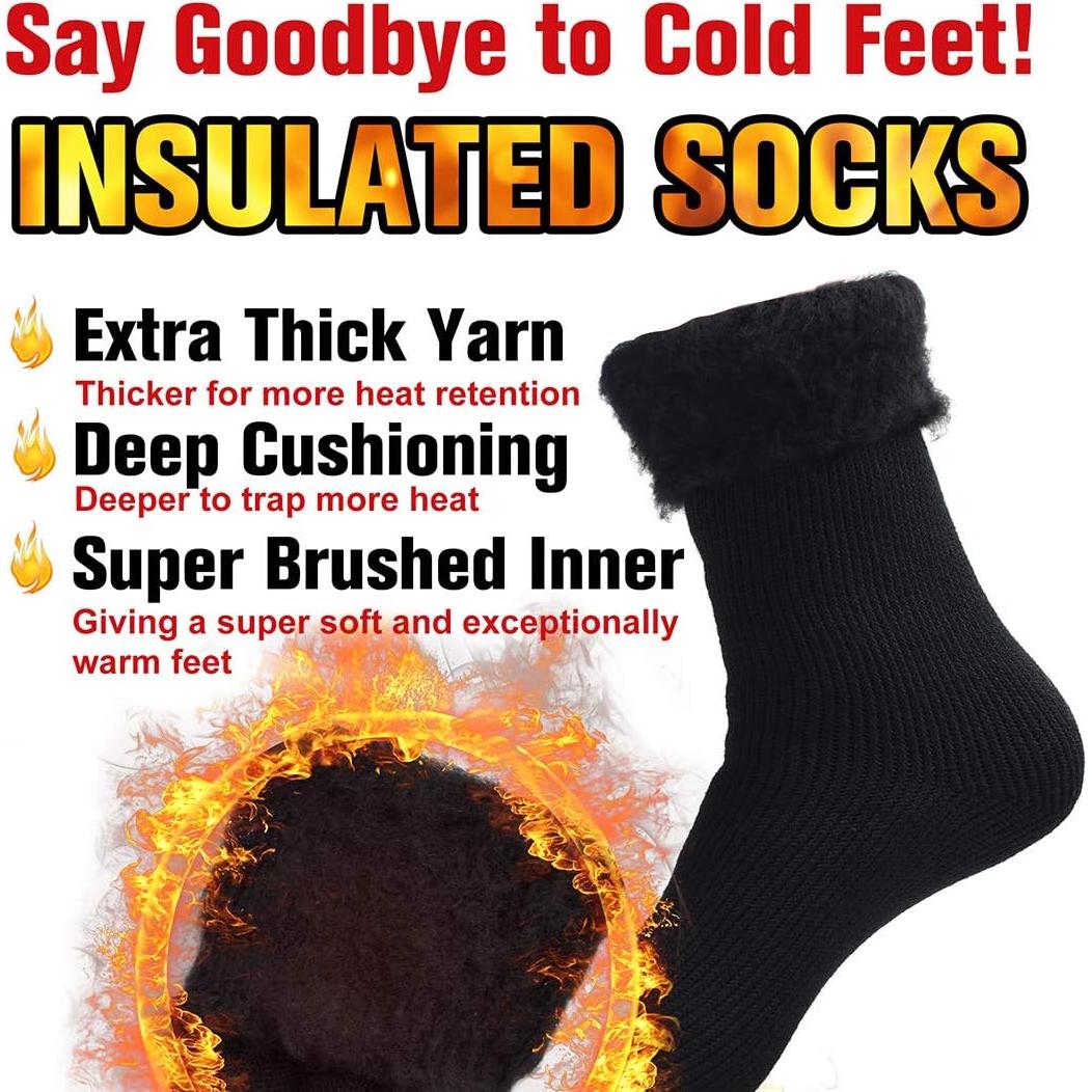 Calcetines Térmicos Aislados Busy Socks para Climas Fríos