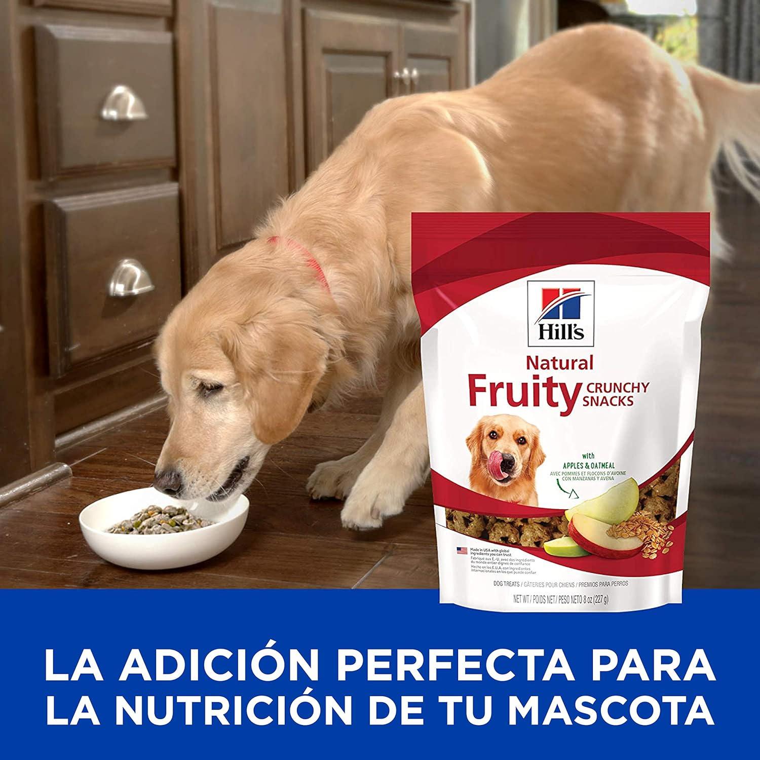 Snacks Naturales para Perros Hill's Manzanas y Avena 226.8 g