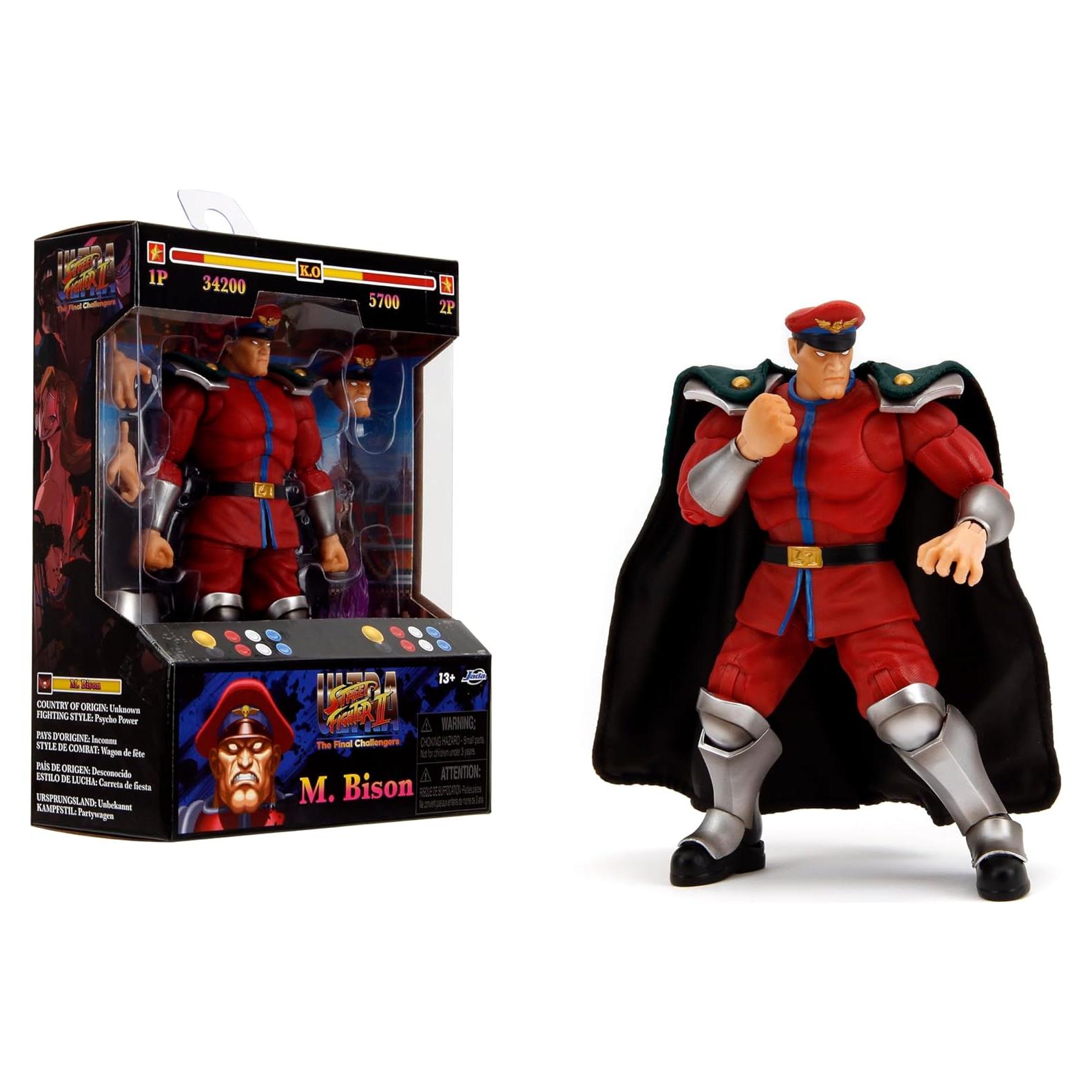 Figura de Acción M. Bison Jada Toys 15,24 cm Intercambiable