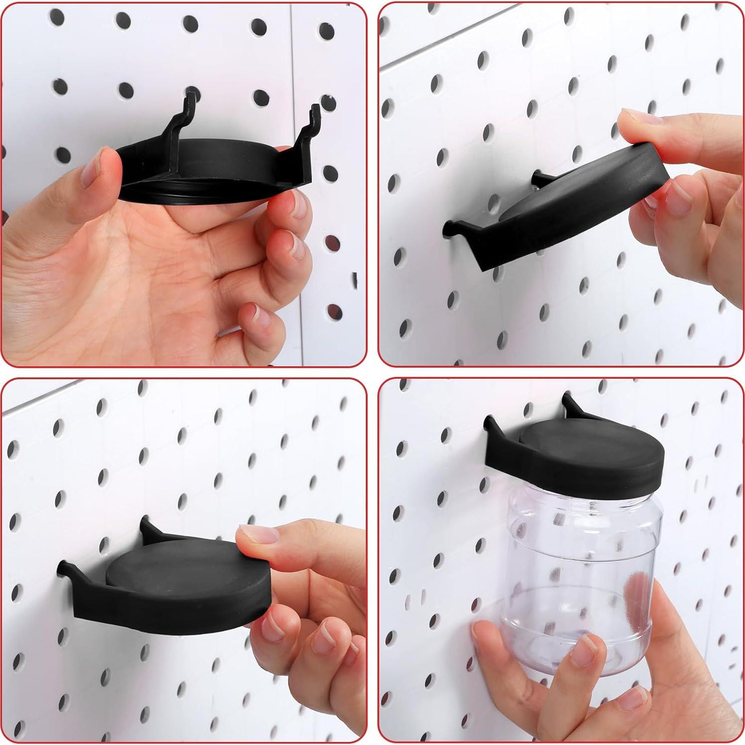 Conjunto de 20 Tarros Organizadores de Tablero de Clavijas Unittype