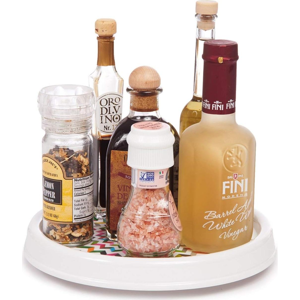 Organizador Lazy Susan French Bull 24 cm Melamina Antideslizante