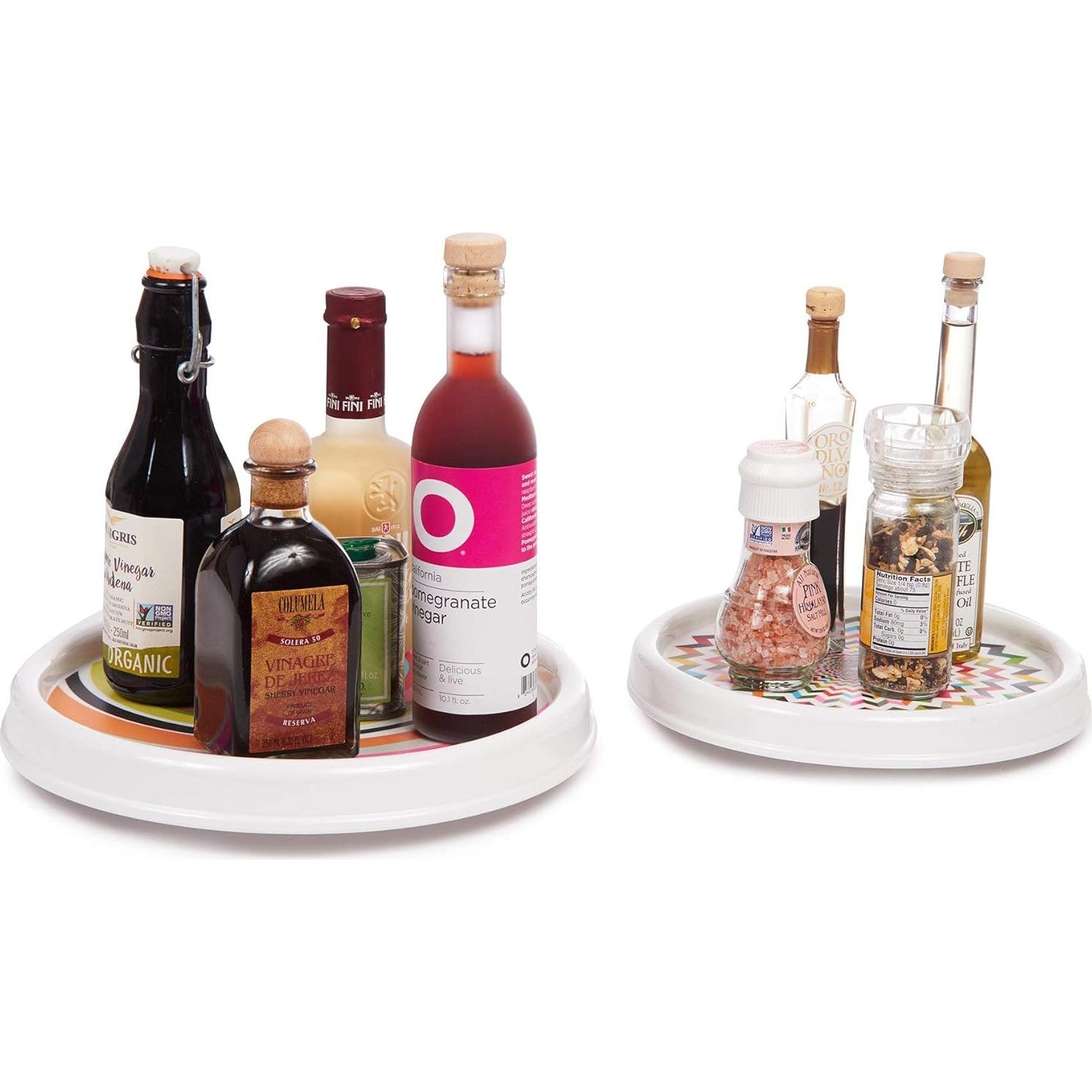 Organizador Lazy Susan French Bull 24 cm Melamina Antideslizante