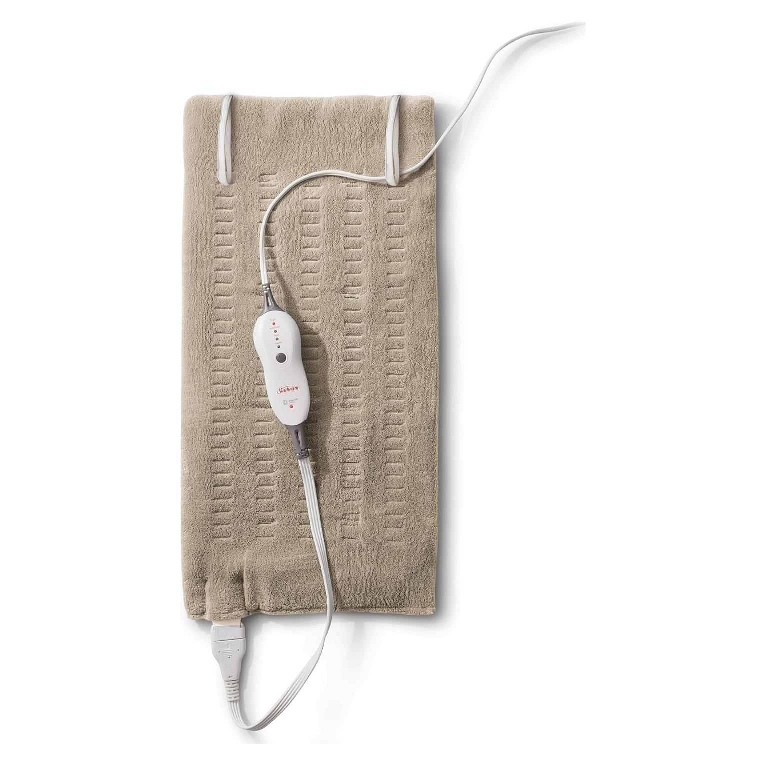 Almohadilla Térmica Sunbeam Rey 30x60 cm Beige con Calor Rápido