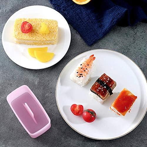 Spam Musubi Mold - 2 Pack Musubi Maker Pres, Luncheon Meat Press, Musubi Maker Mold, Onigiri Mold, Sushi Making Kit with Small Rice Paddle