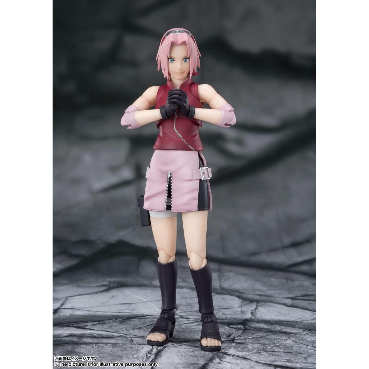 Figura de Acción S.H.Figuarts Sakura Haruno Bandai 14 cm