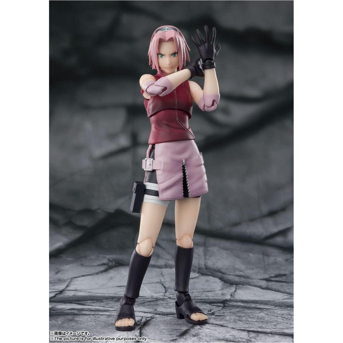 Figura de Acción S.H.Figuarts Sakura Haruno Bandai 14 cm