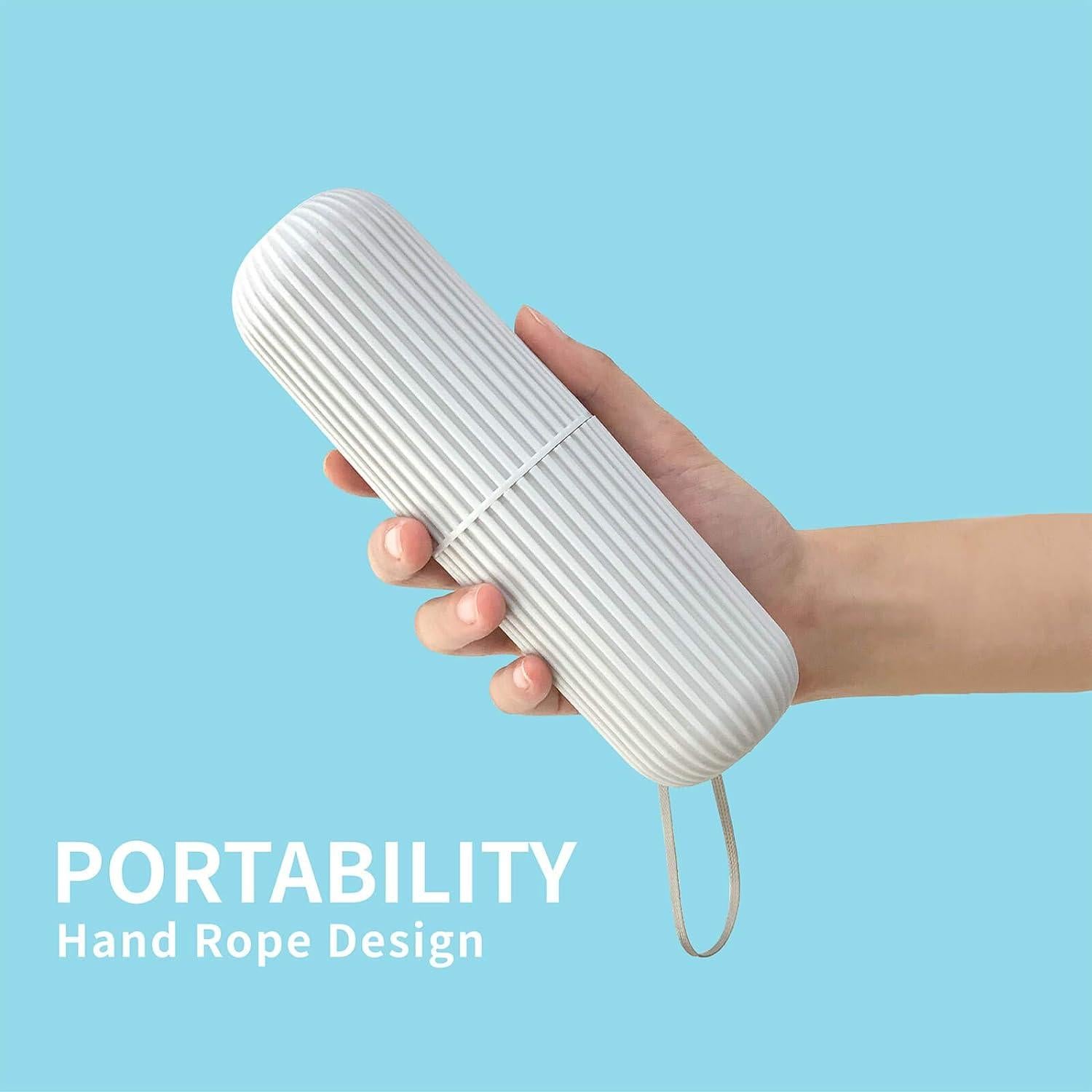 Soporte de Cepillo de Dientes de Viaje Sunenlyst 2 Piezas 20 cm