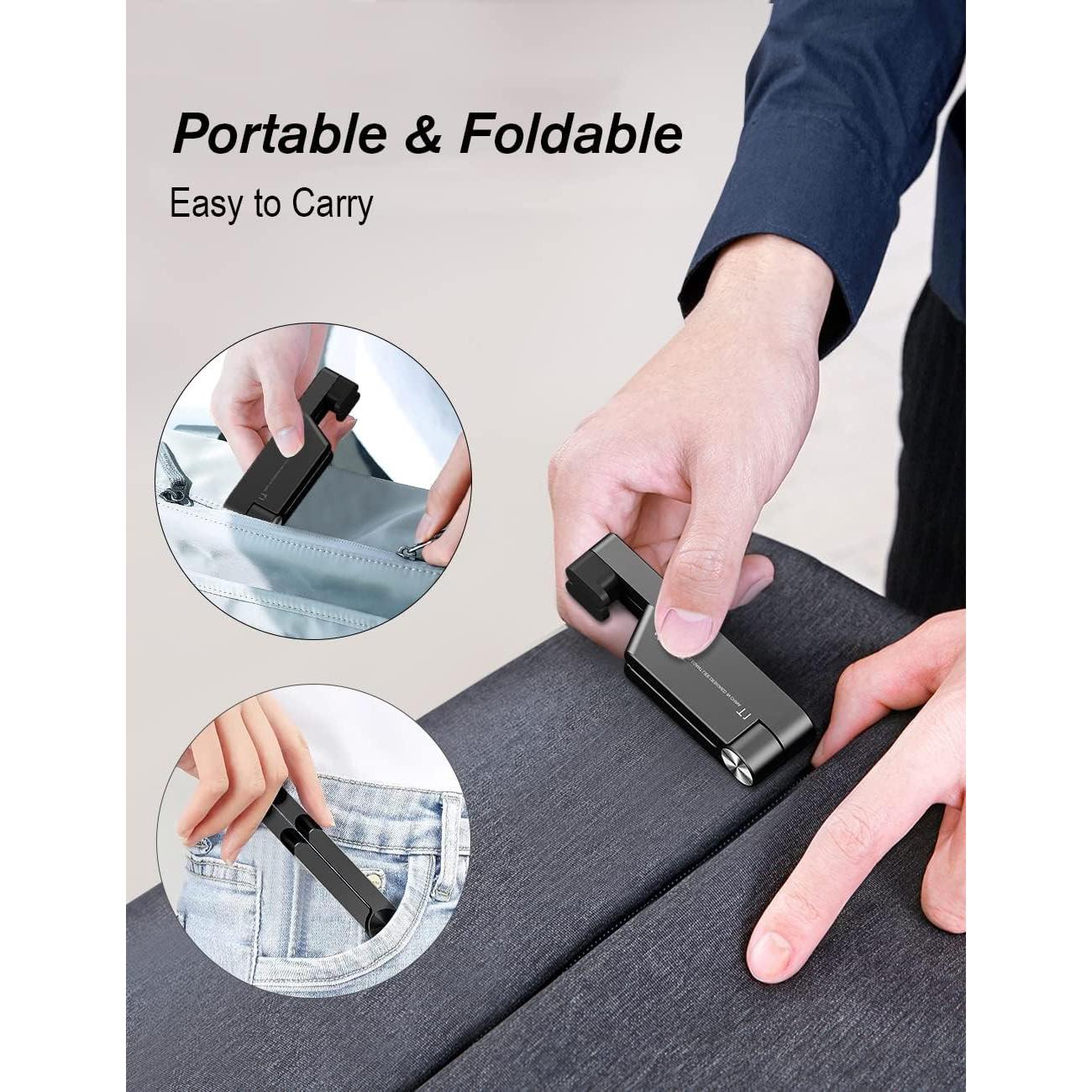 Soporte Plegable para Teléfono MONEER - Compatible con iPhone y Tabletas