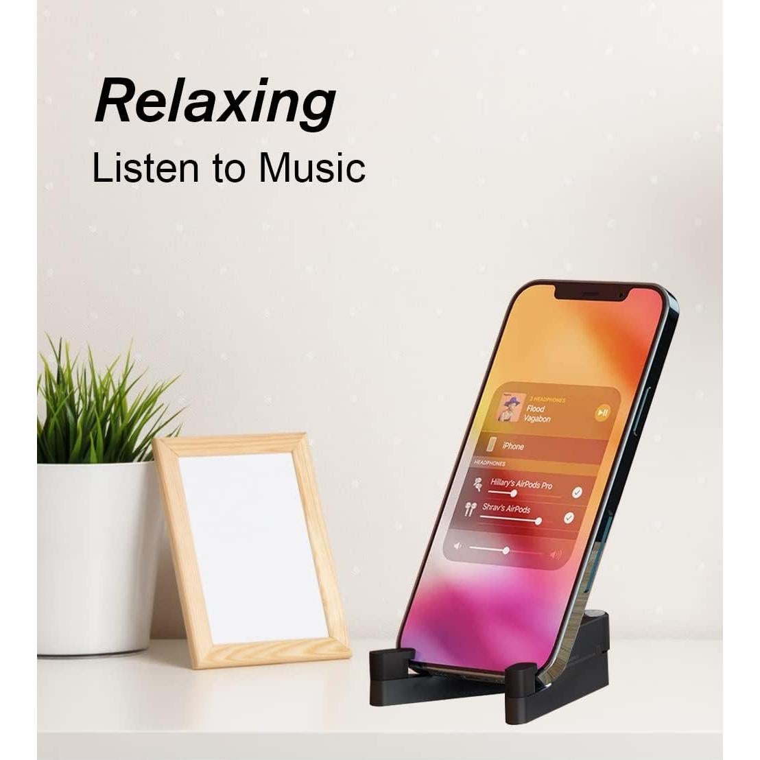 Soporte Plegable para Teléfono MONEER - Compatible con iPhone y Tabletas