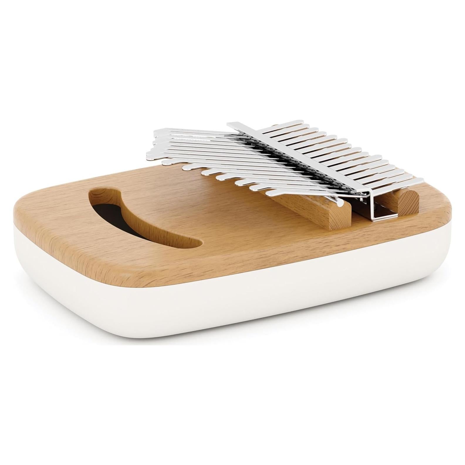 Kalimba Strumba de Madera con Teclas de Metal 16x11 cm