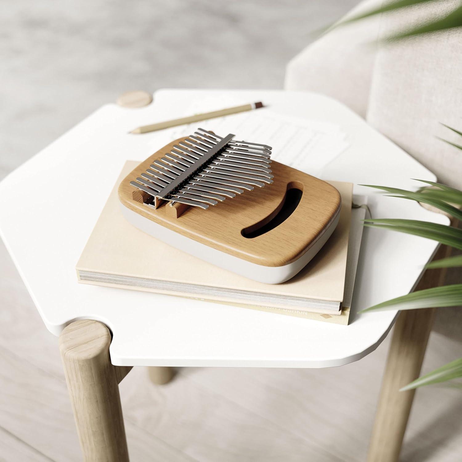 Kalimba Strumba de Madera con Teclas de Metal 16x11 cm