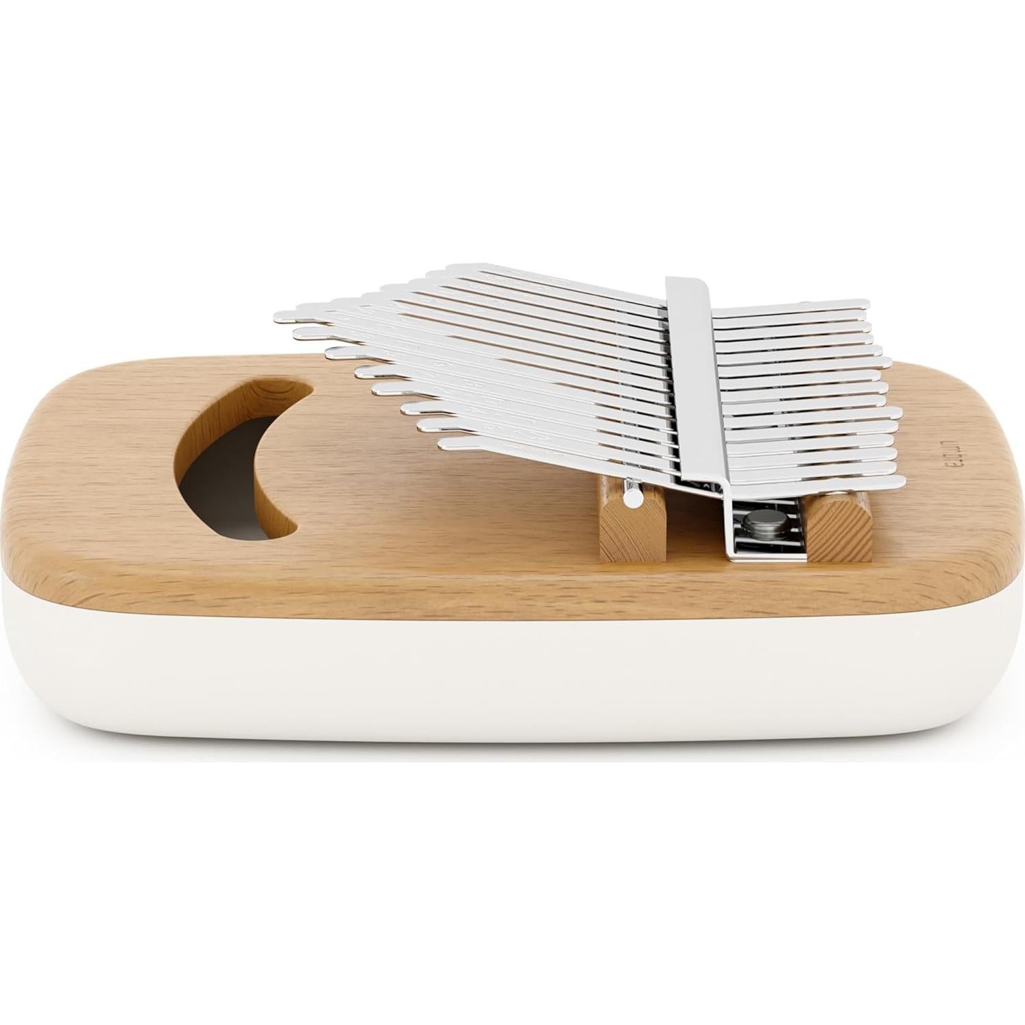 Kalimba Strumba de Madera con Teclas de Metal 16x11 cm