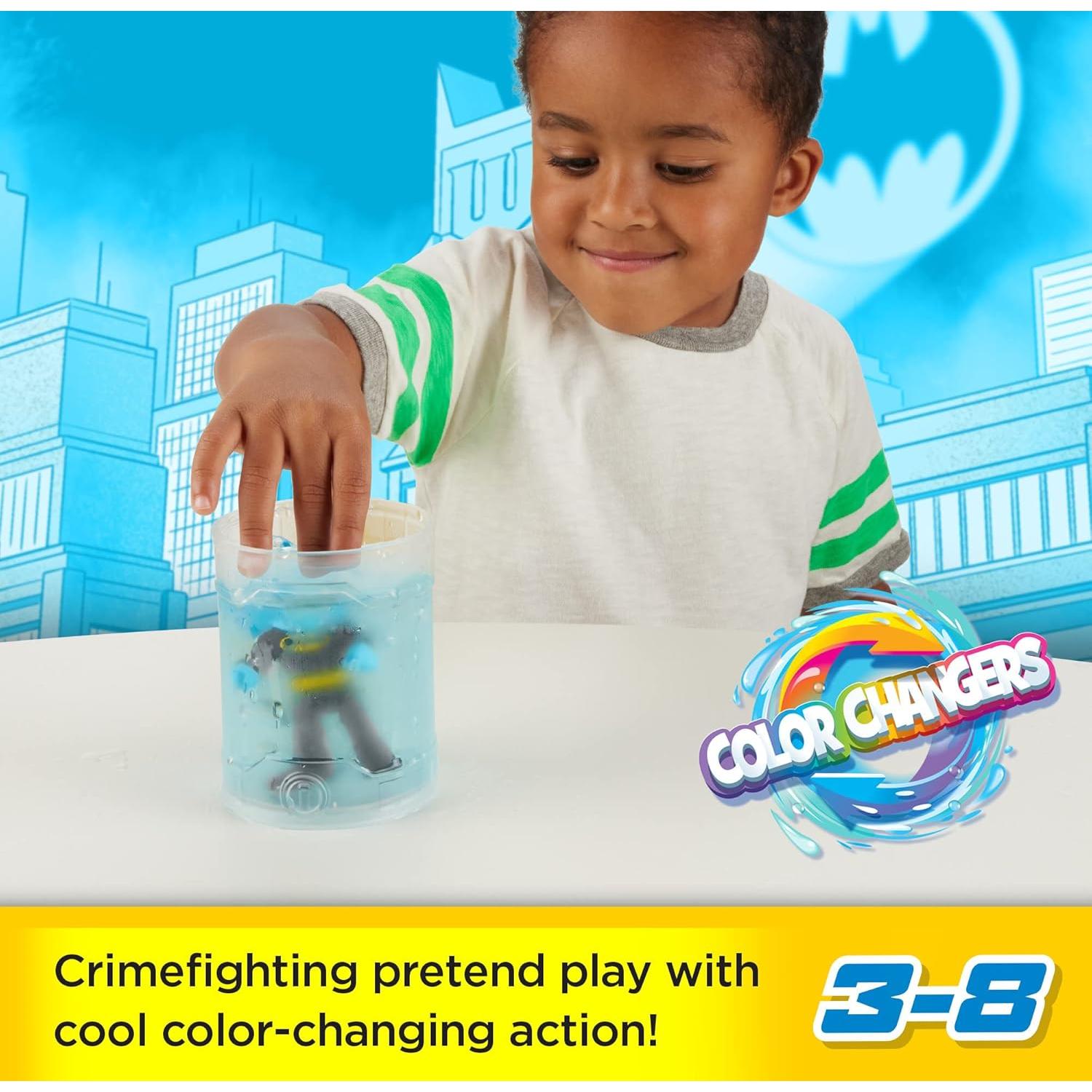 Figuras Imaginext Fisher-Price Batman y Mr. Freeze 3+ Años