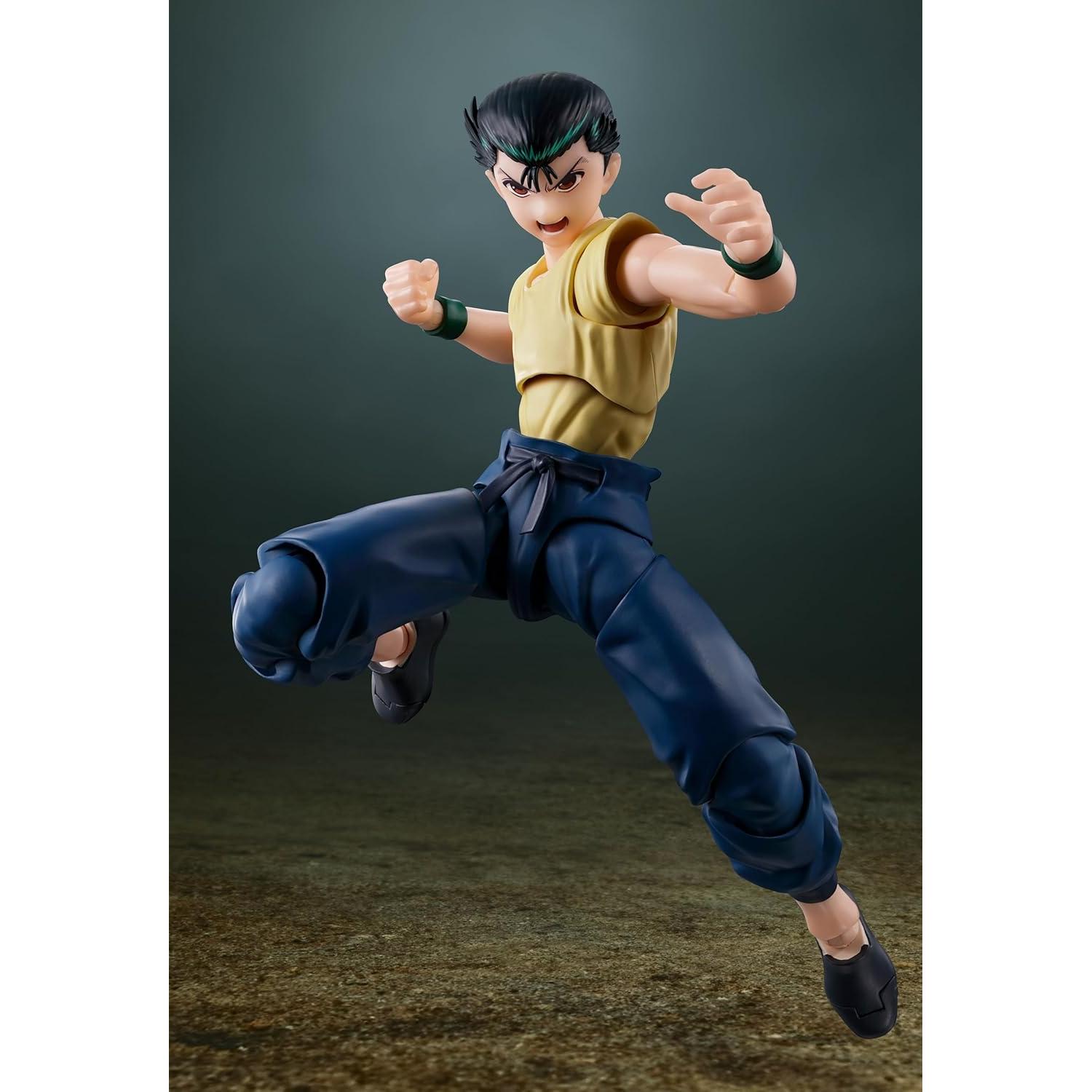 Figura de acción S.H.Figuarts Yusuke Urameshi Bandai 14.48cm