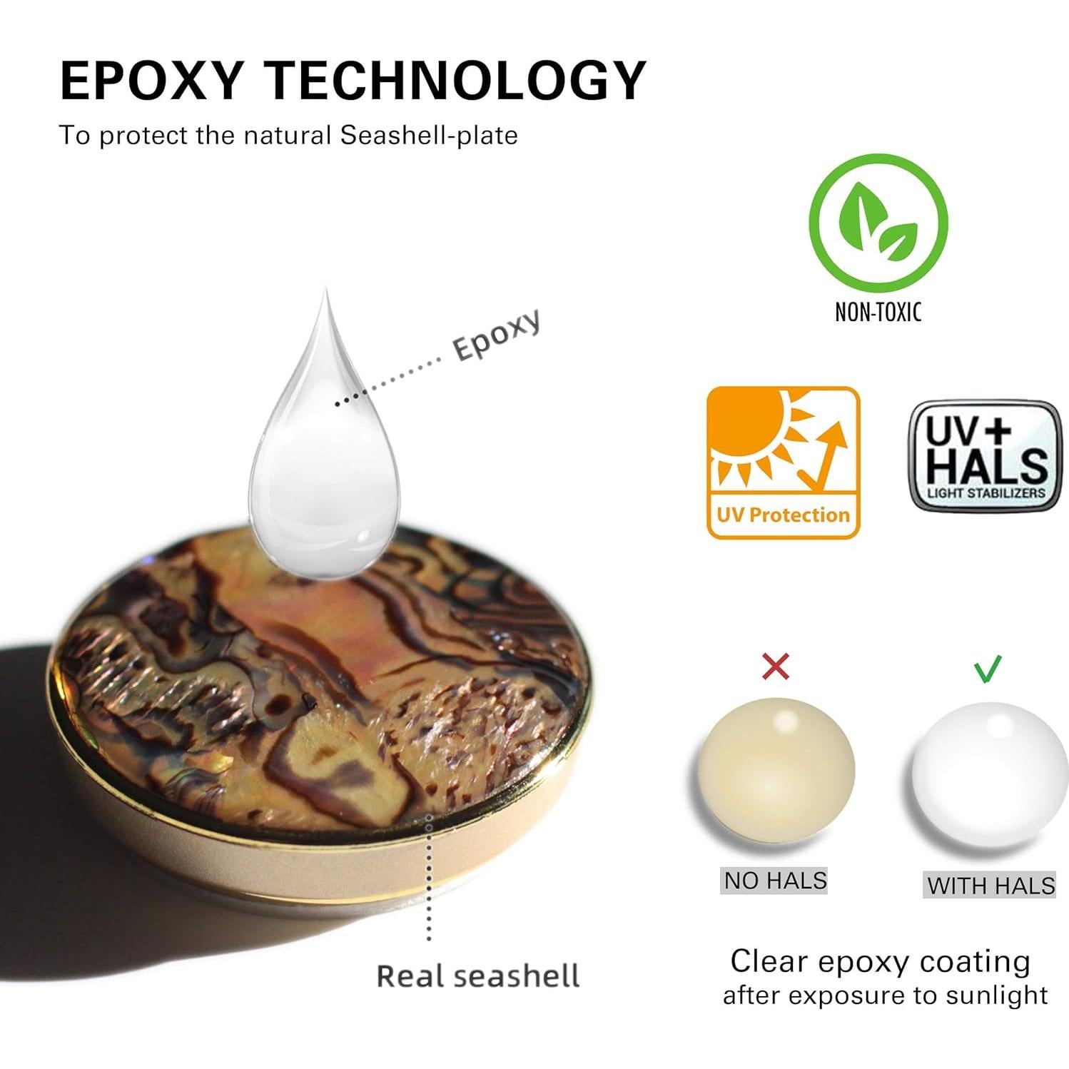 Soporte colapsable para teléfono móvil On The Grip Azul Aqua