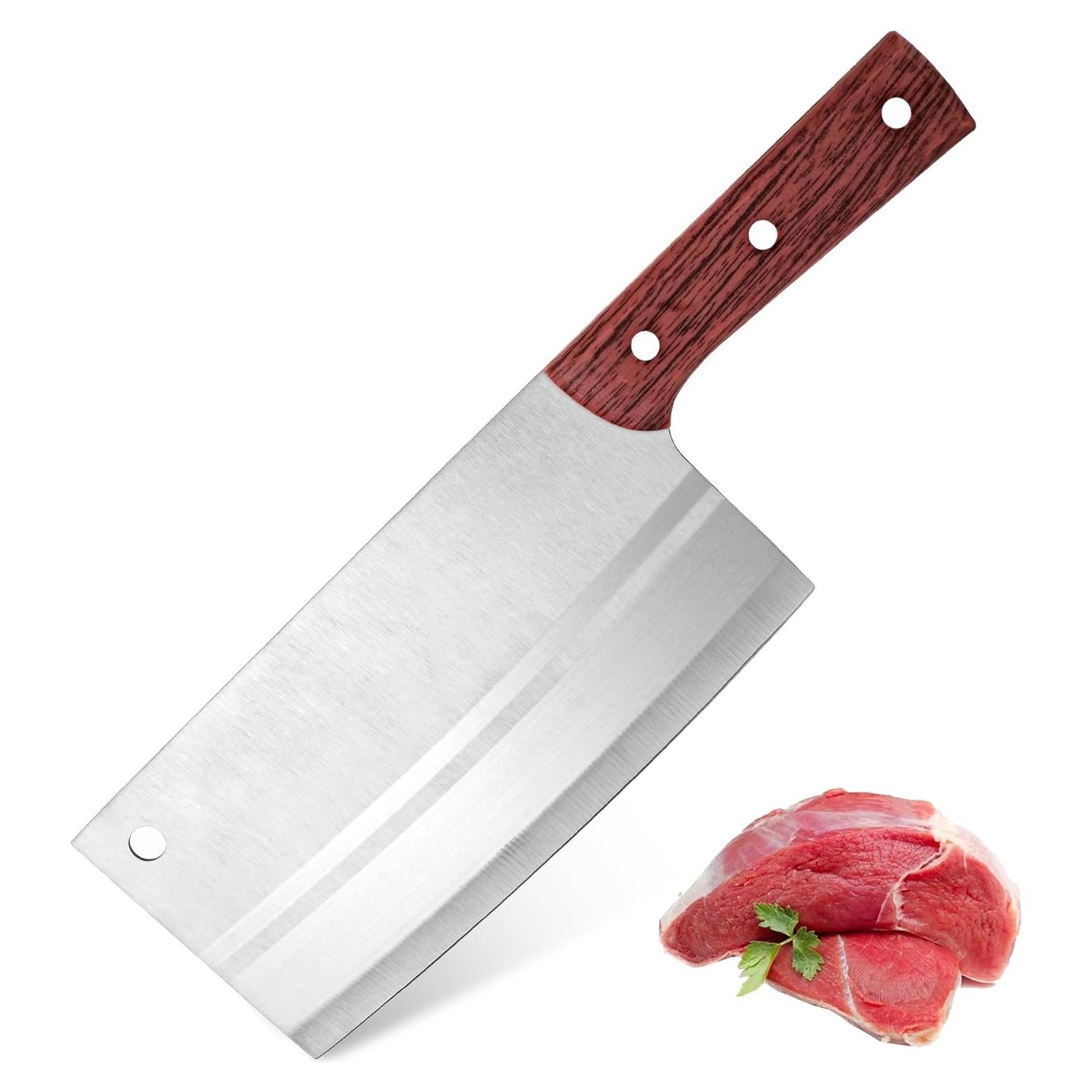 Cuchillo Chino Cleaver TJ POP 19.05 cm Acero Inoxidable Ergonómico