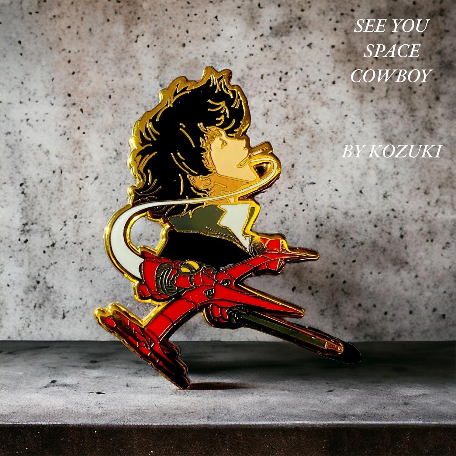 Pin de Cowboy Bebop KOZUKI Spike 5x5 cm Unisex