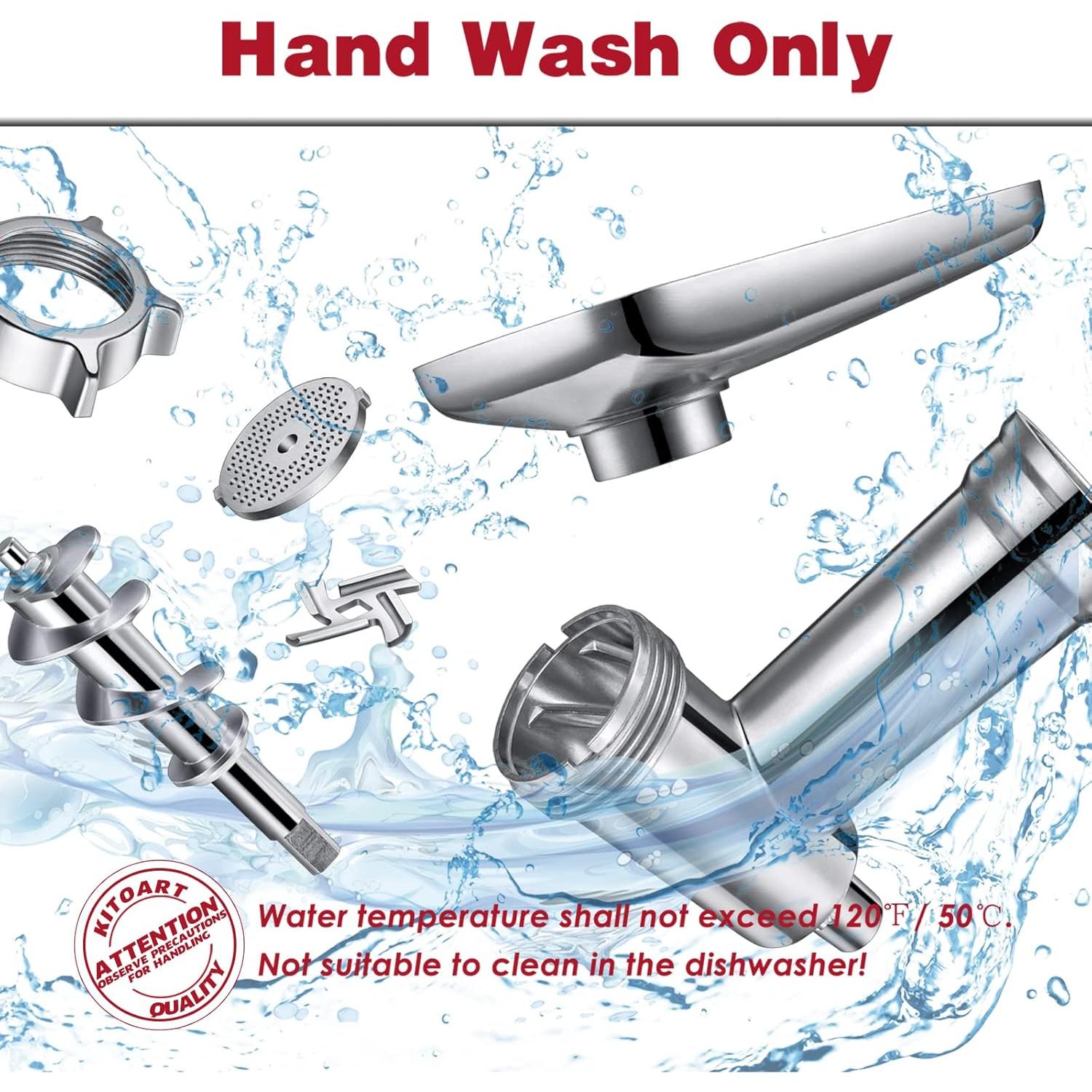 Accesorio Molinillo de Carne KITOART para Mezclador KitchenAid