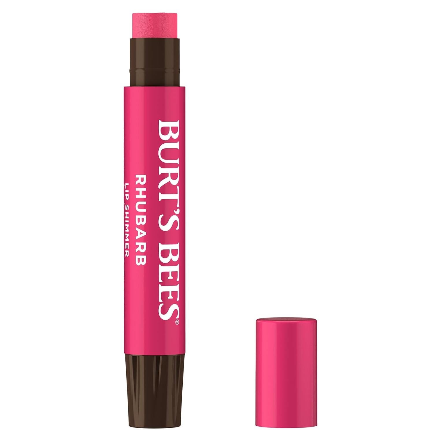 Tinte Labial Brillante Burt's Bees Ruibarbo 2.54g Hidratante