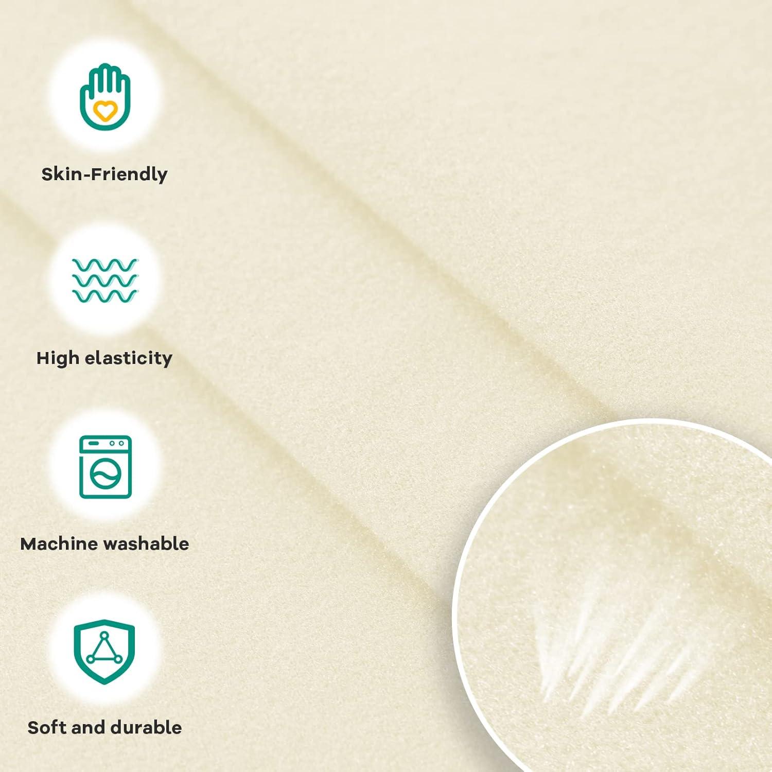 Funda de Sofá Stretch CWK Mediana Beige Antideslizante