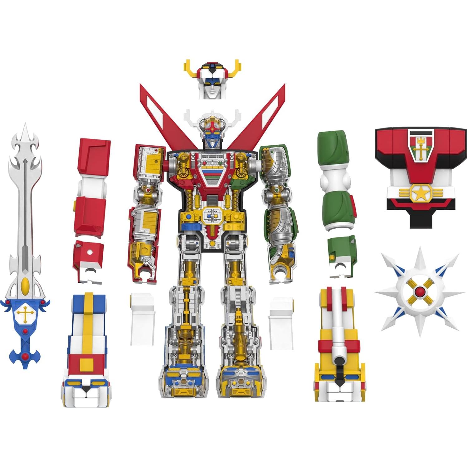 Figura de Acción Voltron Super7 27.94 cm con Accesorios