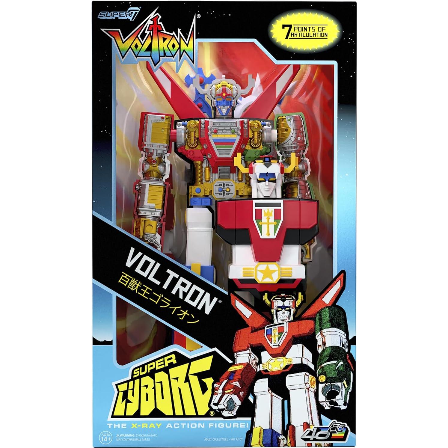 Figura de Acción Voltron Super7 27.94 cm con Accesorios