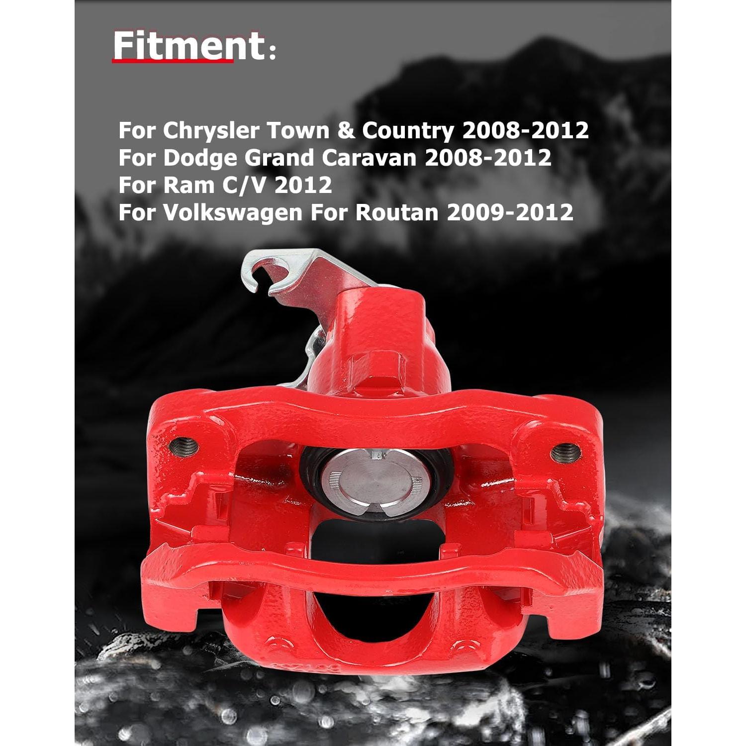 Caliper de Freno Trasero Derecho CCIYU 18B5080 para Chrysler/Dodge