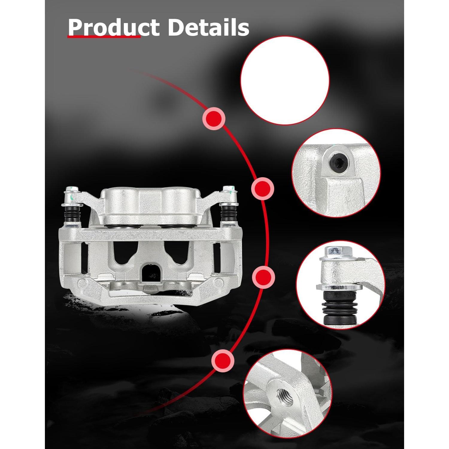 Calipers de Freno Traseros CCIYU para Ford F-250/F-350 2013-2019