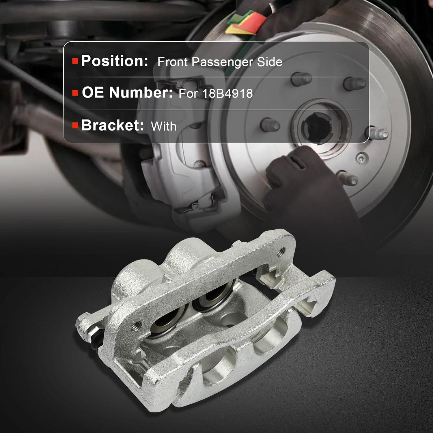 Caliper de Freno Frontal Derecho CCIYU 18B4918 para Cadillac, Chevy y GMC