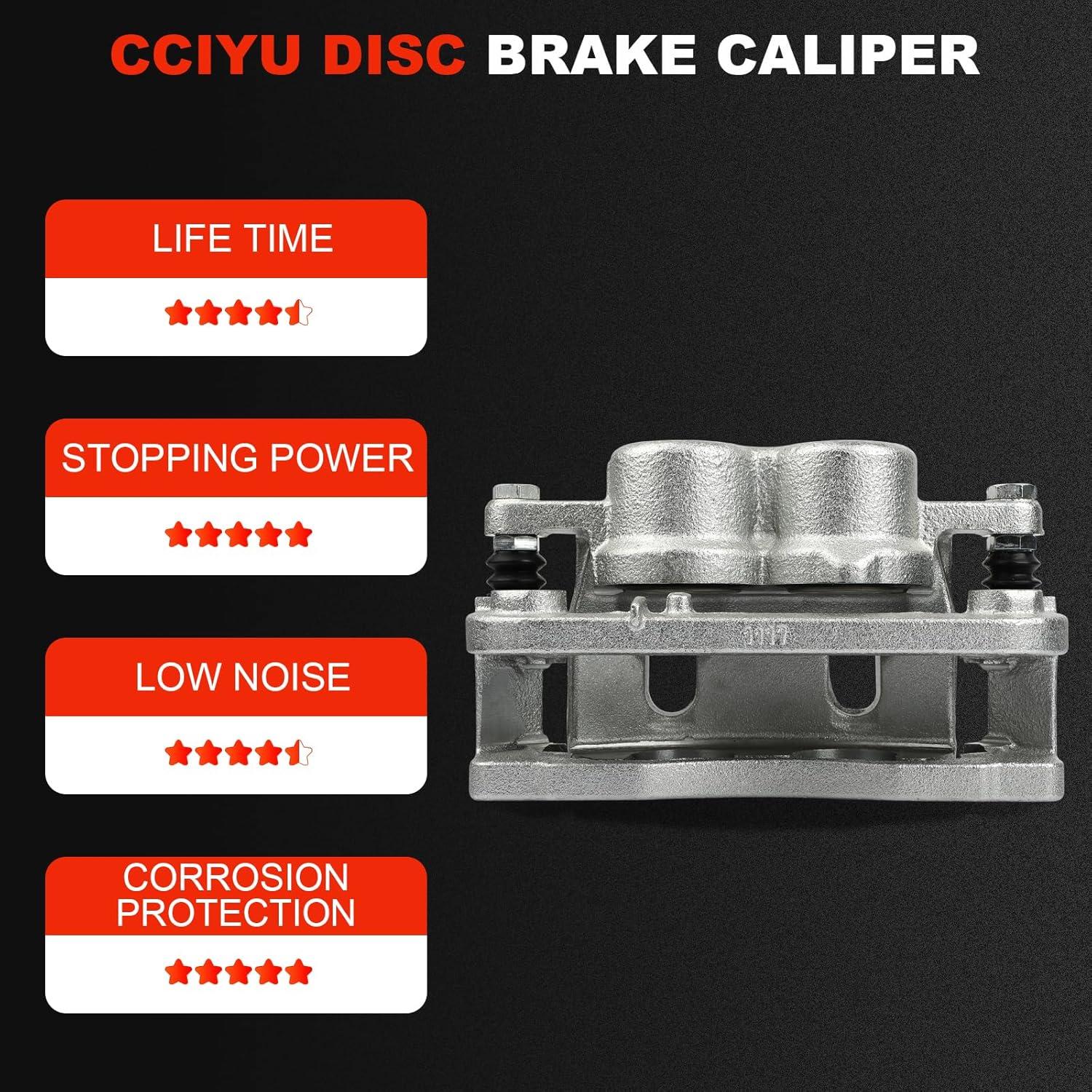 Caliper de Freno Frontal Derecho CCIYU 18B4918 para Cadillac, Chevy y GMC