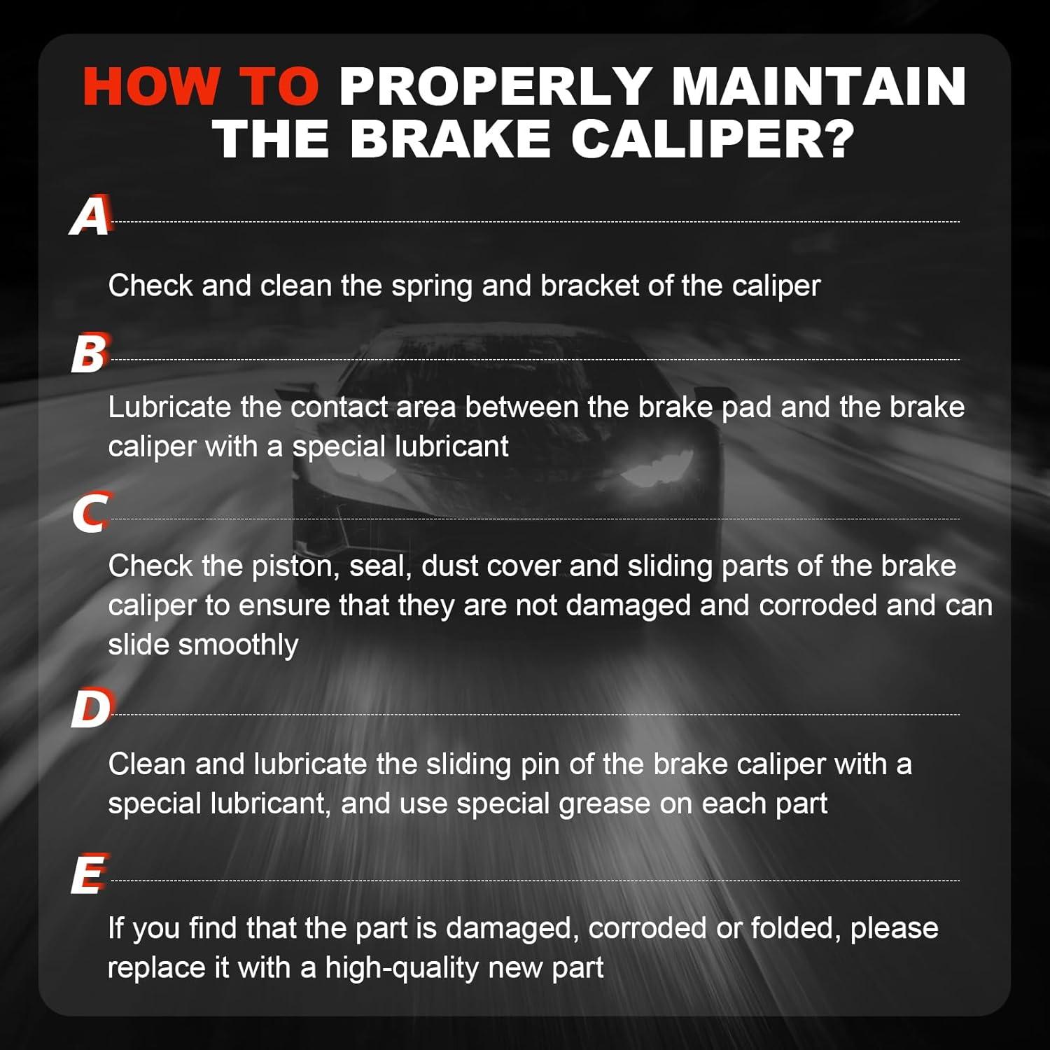 Caliper de Freno Frontal Derecho CCIYU 18B4918 para Cadillac, Chevy y GMC