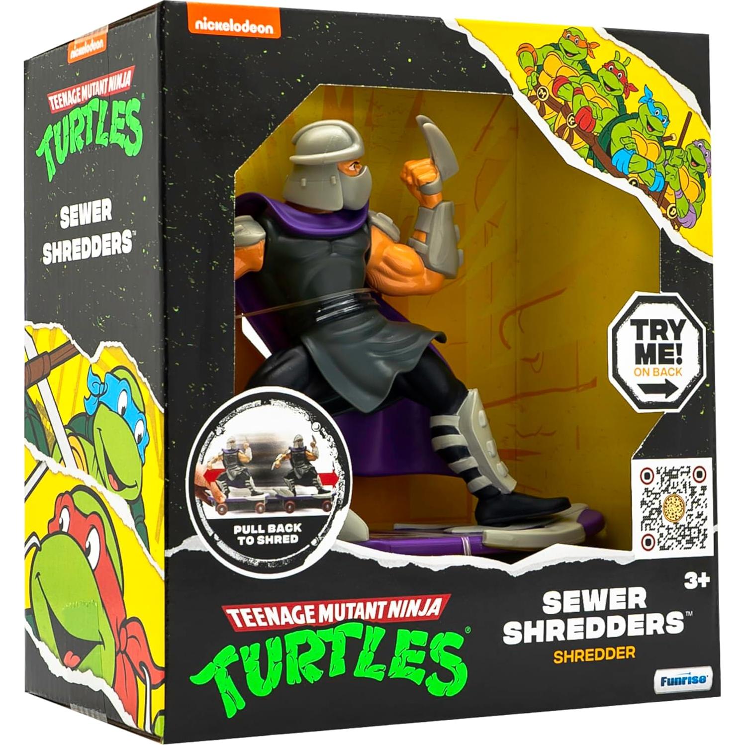 Figura Shredder Tortugas Ninja 12,7 cm Edición Clásica