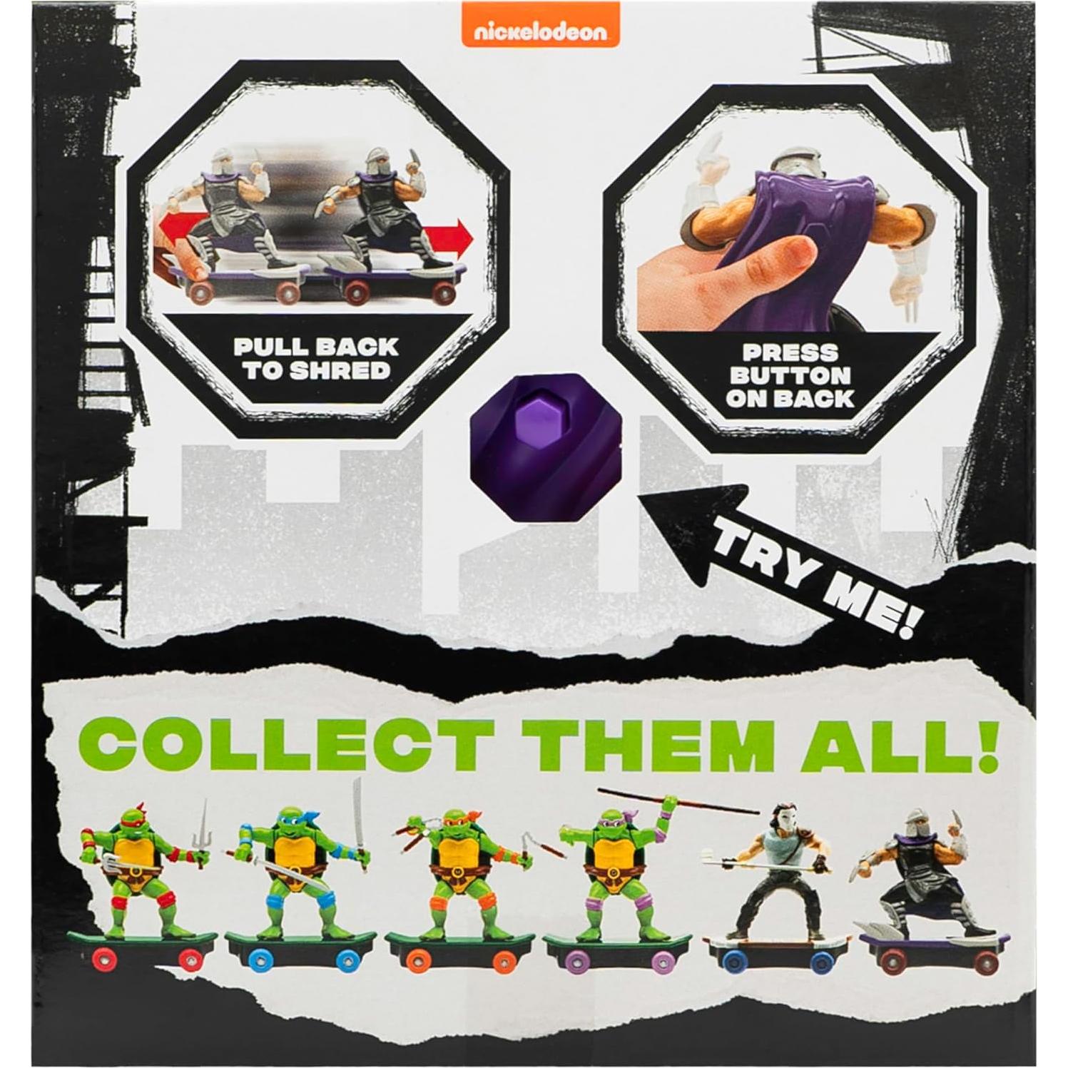 Figura Shredder Tortugas Ninja 12,7 cm Edición Clásica