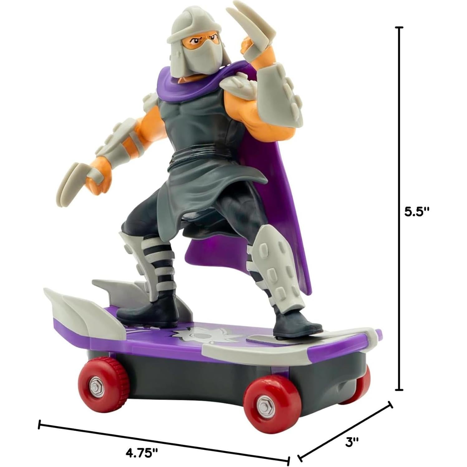 Figura Shredder Tortugas Ninja 12,7 cm Edición Clásica