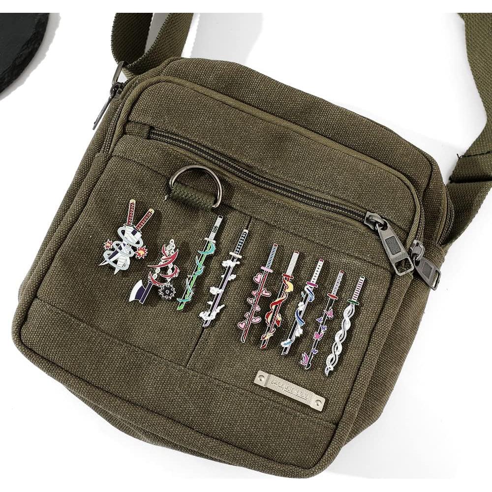 Conjunto de Llaveros y Pines de Anime Slayer - YURAOER