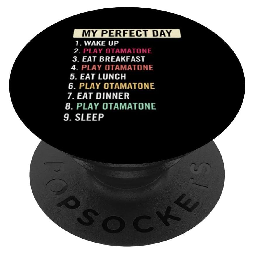 PopSockets Otamatone Citas Divertidas Soporte Negro