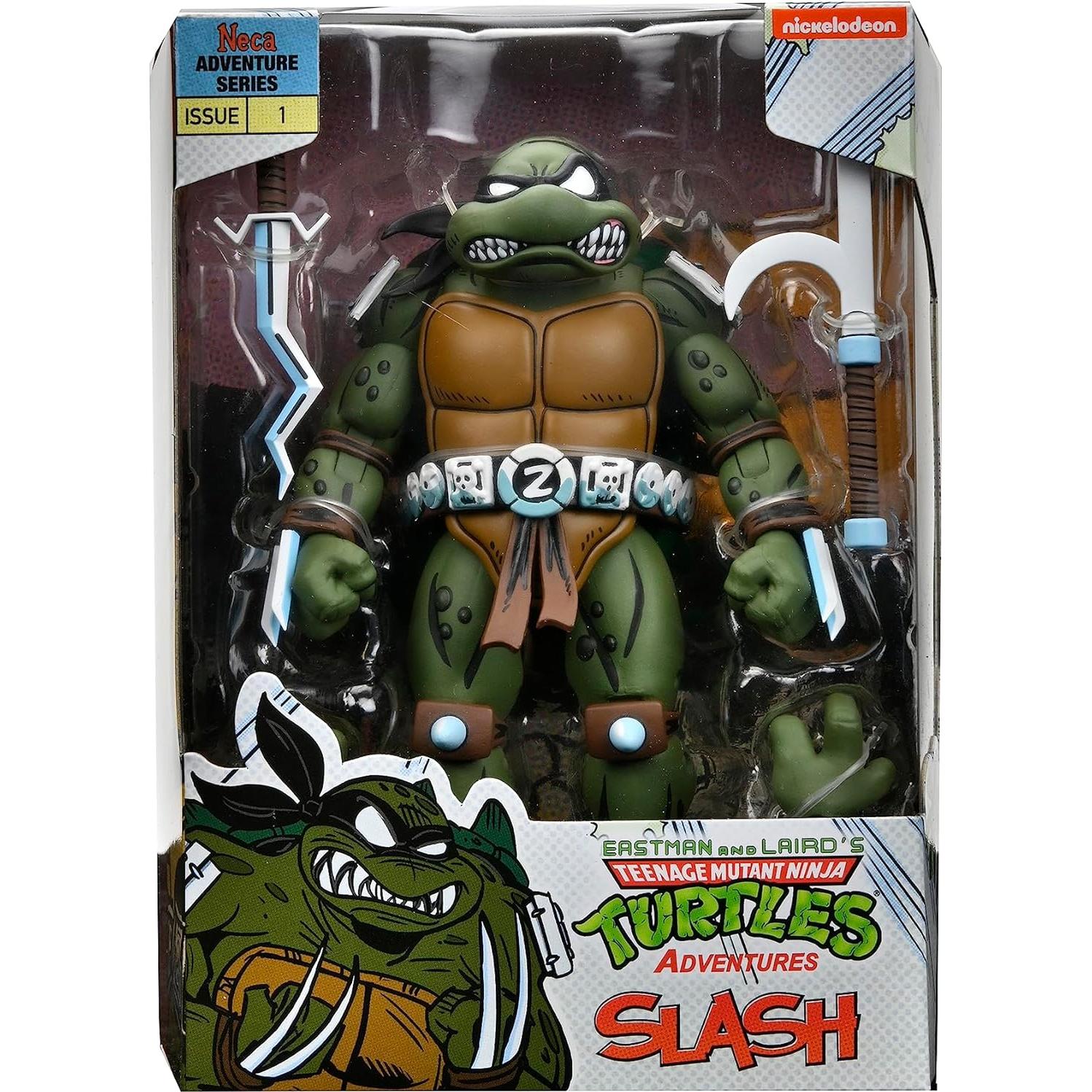 Figura de Acción Tortugas Ninja Slash NECA 17.78 cm