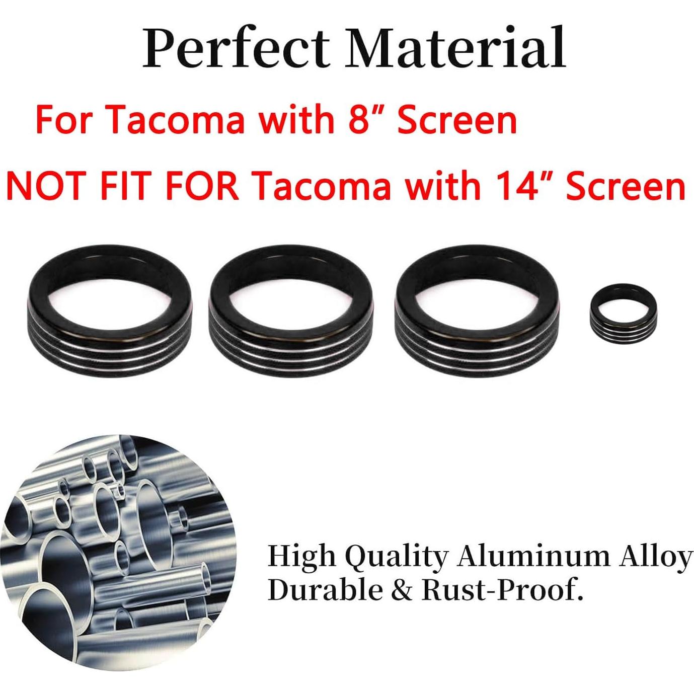 Cubierta Botón Volumen y AC Toyota Tacoma 2024-2025 KUJOOY