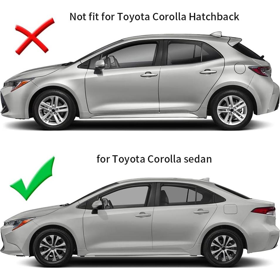 Cubierta Ventana Lateral Toyota Corolla 2020-2024 TKREENO