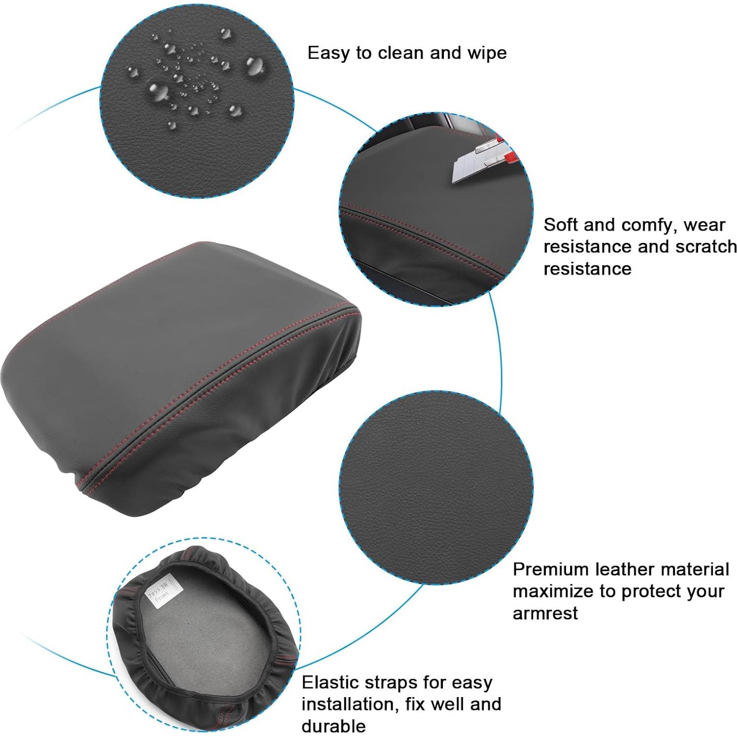 Cubierta de Apoyabrazos SXCY para Ford Explorer 2020-2025