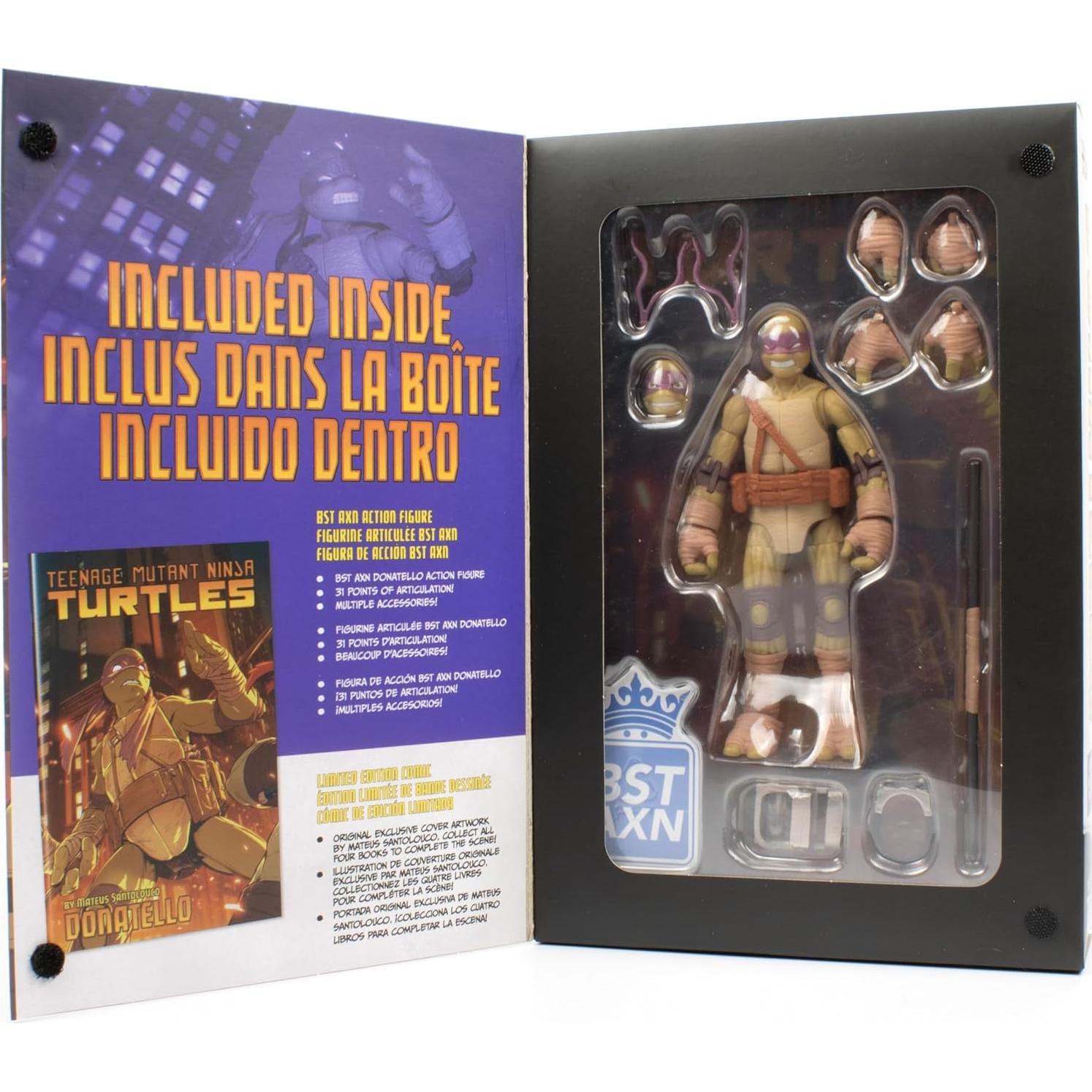 Figurita de Acción Donatello BST AXN 12.7 cm Edición Limitada