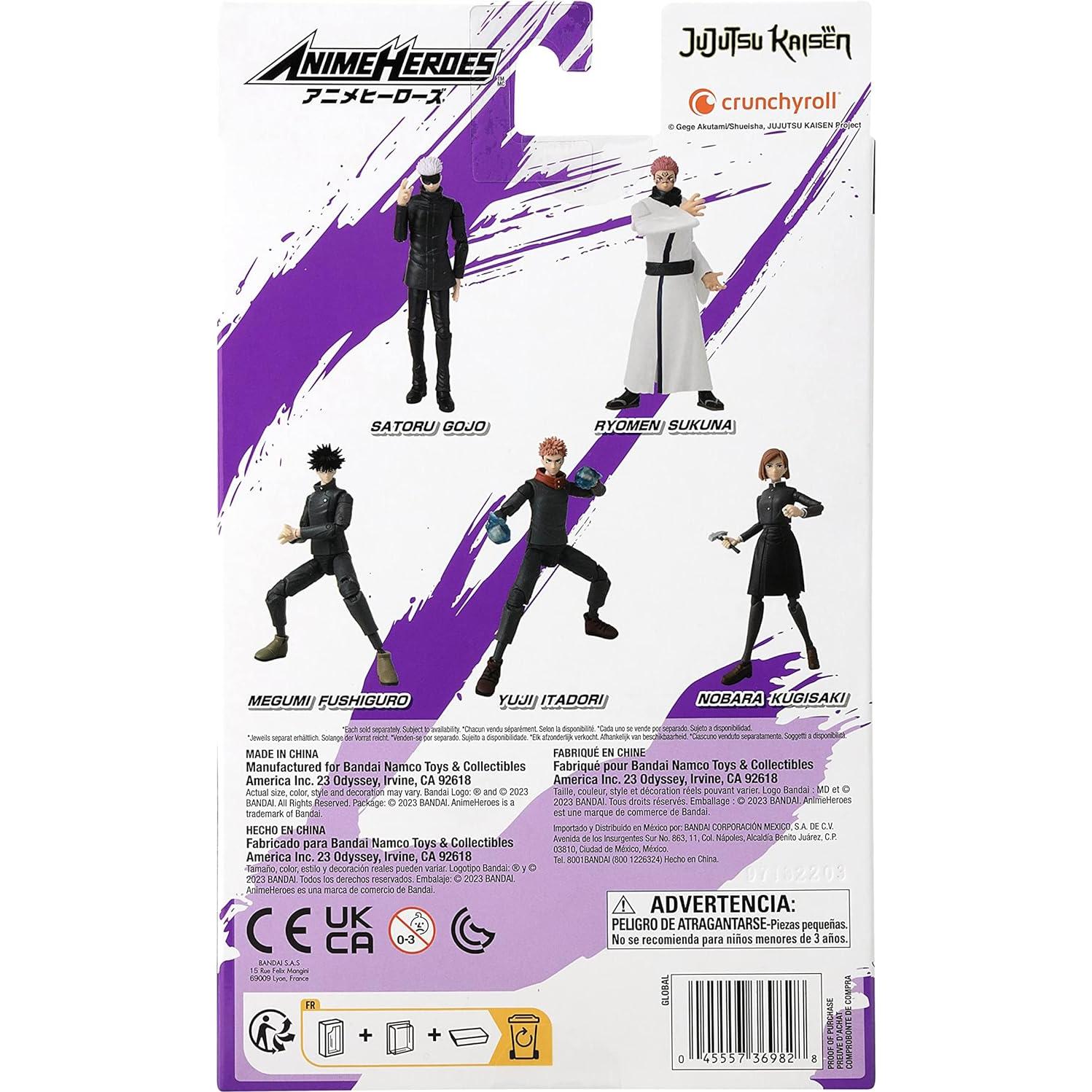 Figura de Acción Satoru Gojo - Jujutsu Kaisen - Bandai