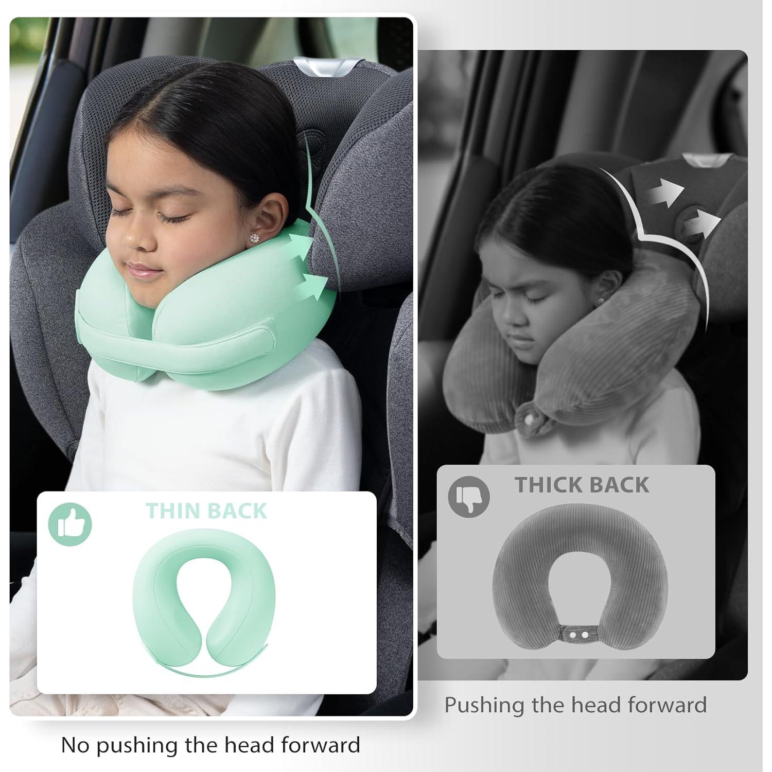 Almohada de viaje ergonómica Urnexttour para niños 3-5 años