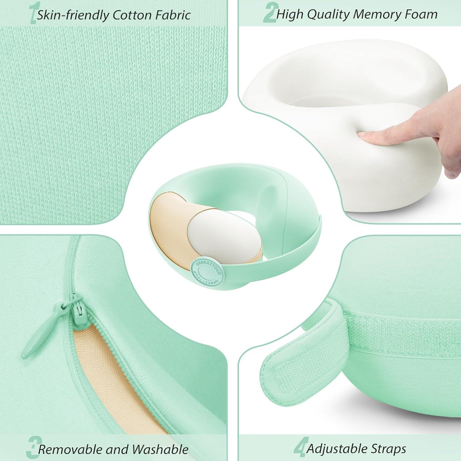 Almohada de viaje ergonómica Urnexttour para niños 3-5 años