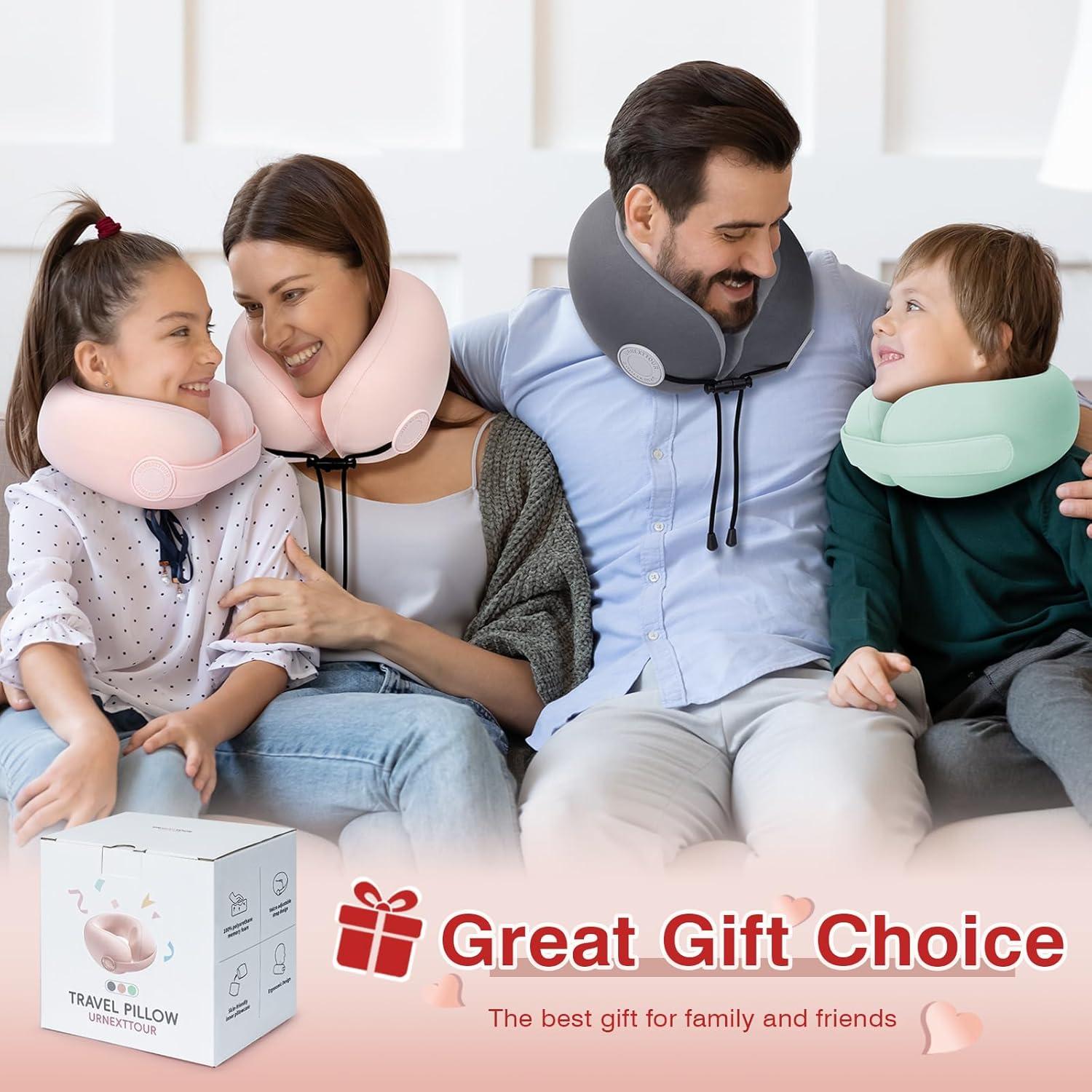 Almohada de viaje ergonómica Urnexttour para niños 3-5 años