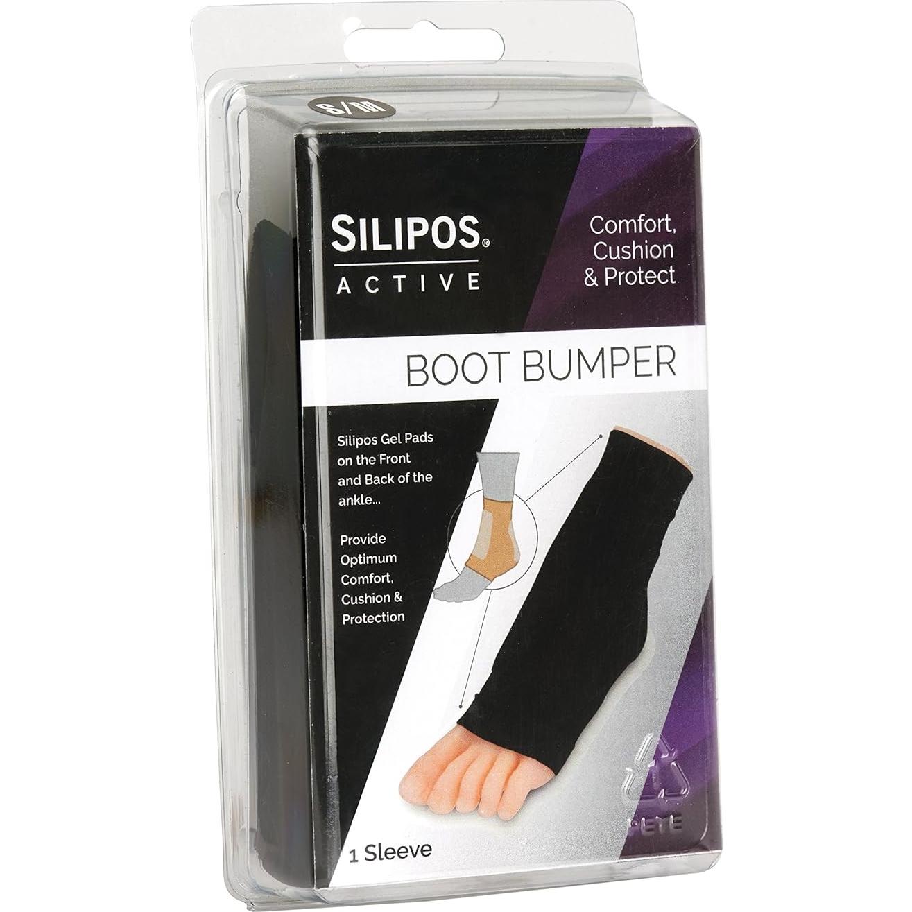 Manga de Compresión para Tobillo Silipos 7201 con Gel - Alivio Dolor