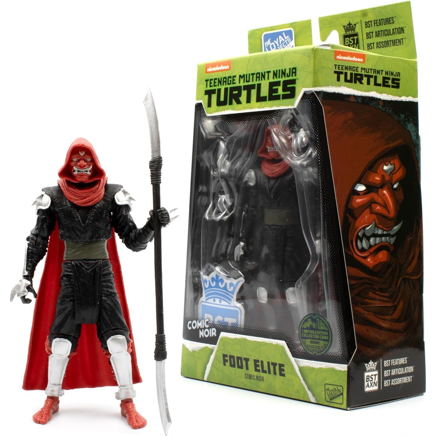 Figura de Acción Tortugas Ninja BST AXN Foot Elite 12.7 cm