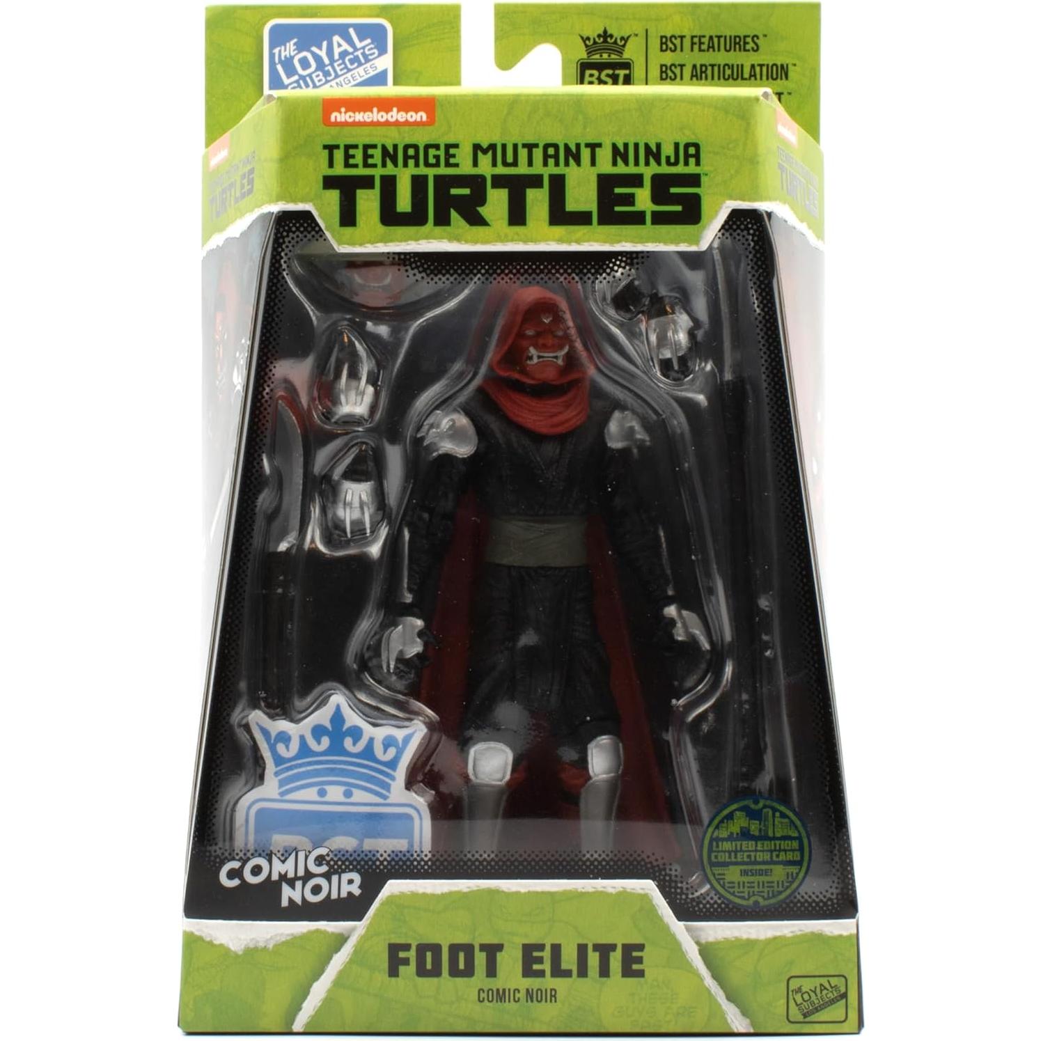 Figura de Acción Tortugas Ninja BST AXN Foot Elite 12.7 cm