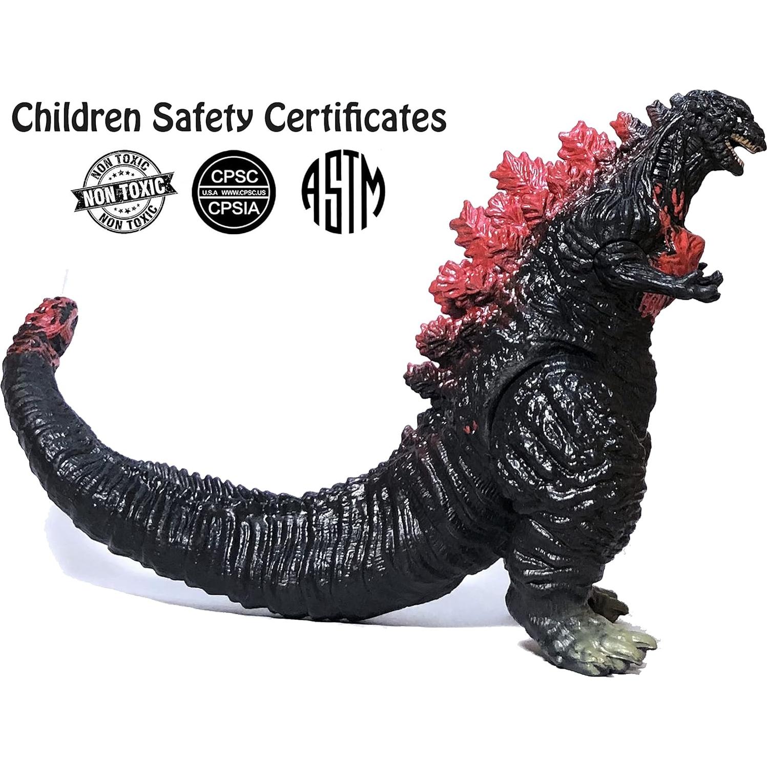 Juego de 8 Figuras Godzilla TwCare 9.4 cm Juguetes Móviles